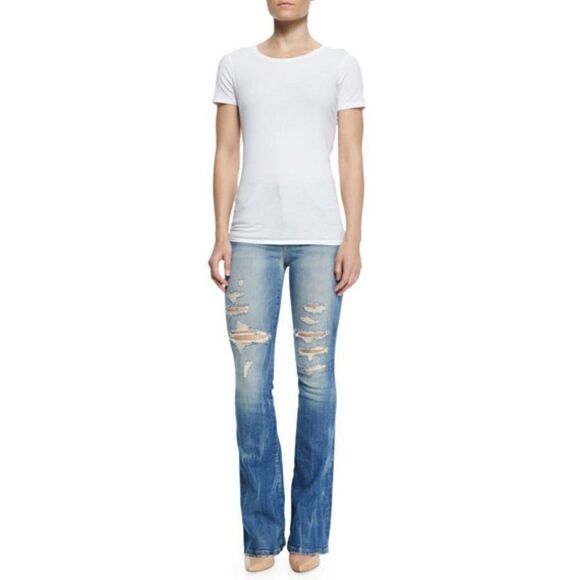 CLEARANCE - NEW Joe's Jeans Gretchen High Rise Flared Leg Jean - Picture 1 of 5